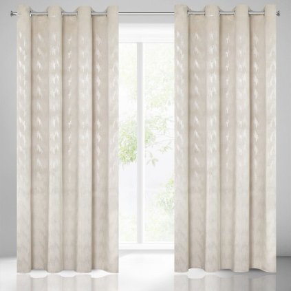 CHILL K függöny | bézs/ezüst 140 x 250 cm 0
