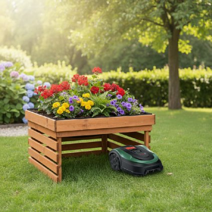 fa-garázs-robot-fűnyírónak