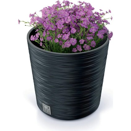 nagy-virágcserép-furu-kerek-antracit-átmérő-25-cm