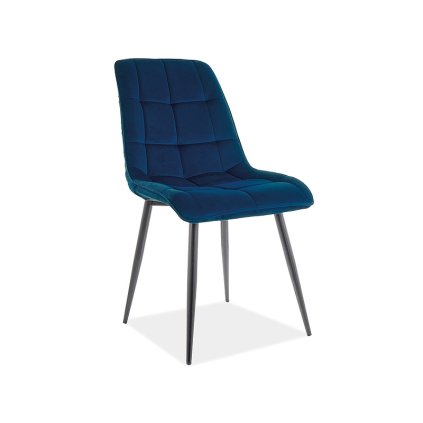 Étkezőszék CHIC Matt Velvet kék 79