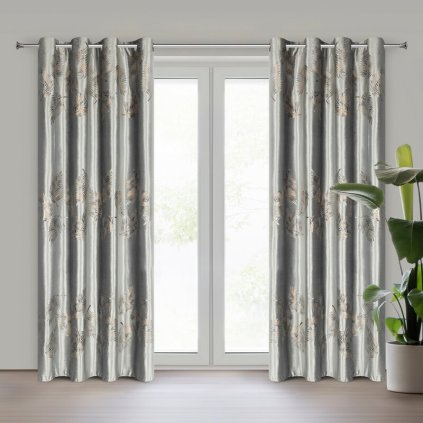 Függöny IDALIA K | ezüst/arany 140 x 250 cm 0