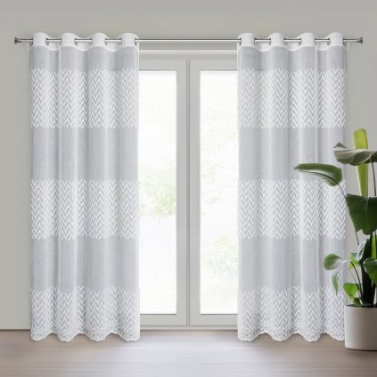 Függöny ESTERI K | fehér 140 x 250 cm 0