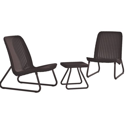 luxus rattan szett RITA PATIA barna