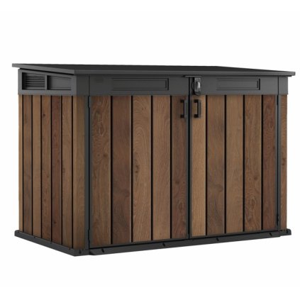 kerti szekrény szint doboz dió