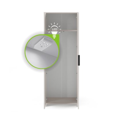 LED világítás a szekrényben