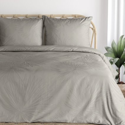 Dupla ágynemű NIKOL | szürke-bézs 220 x 200 cm 0