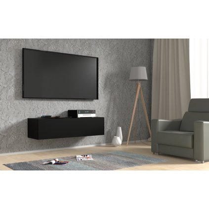 függő TV állvány bingó 120 fekete mat1