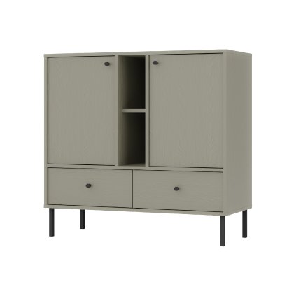 vonzó-fiókos-yeddo-2F2S-modern-zöld kinézetben