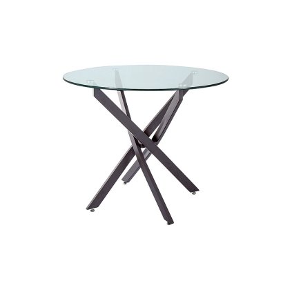 gyönyörű étkezőasztal AGIS Fekete szőnyeg