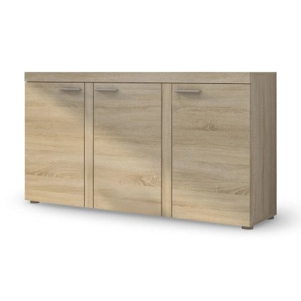 barna-háromajtós-komód-SUMBA-3F-elegáns kivitelben