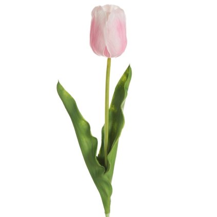 Mesterséges tulipán NATU 477 | világos rózsaszín 56 cm 0