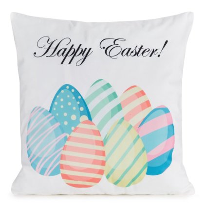 Húsvéti ágynemű EASTER 3 | fehér/kék 45 x 45 cm 0