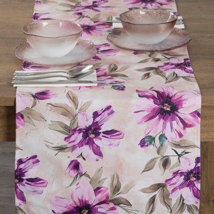 Kerti futófelület GARDEN 29C | krém/rózsaszín 40 x 180 cm 0