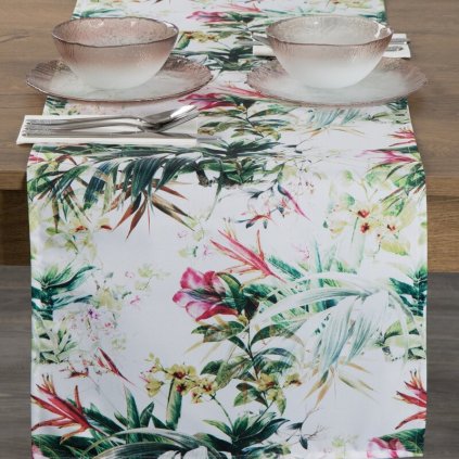Kerti futófelület GARDEN 31B | fehér/zöld 40 x 140 cm 0