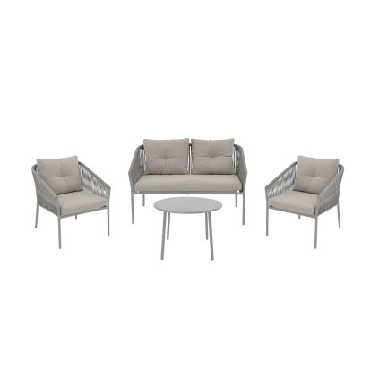 design kerti szék jensen szürke, luxus kivitelben