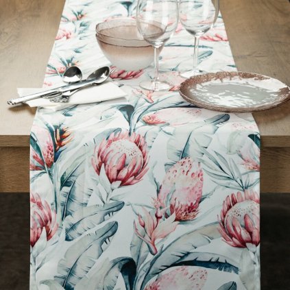 Kerti futófelület GARDEN 32C | fehér/kék 40 x 180 cm 0