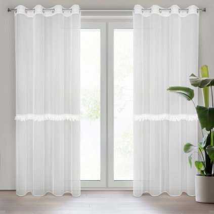Függöny SYLVI K | fehér 140 x 260 cm 0