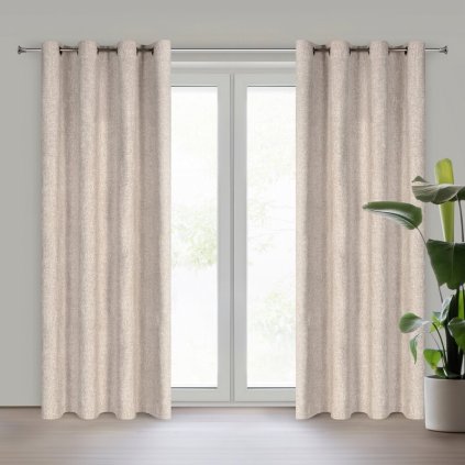 ADELINA K függöny | bézs 140 x 250 cm 0