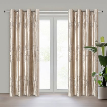 IDALIA K függöny | bézs/arany 140 x 250 cm 0