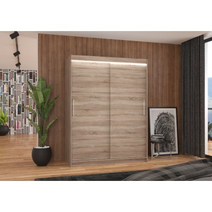 DENVER DV05 ruhásszekrény | szarvasgomba 150 cm