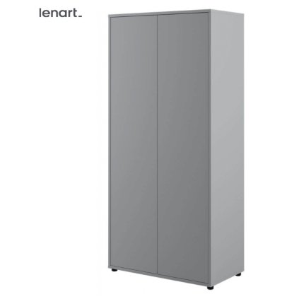 Zárt szürke gardrób Lenart BED CONCEPT BC-20