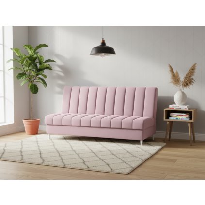 kárpitozott nina180 kanapé ívelt kárpitozással, kronos27 fehér lábakkal a nappaliban