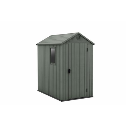 Charles 4x6 kerti fészer zöld