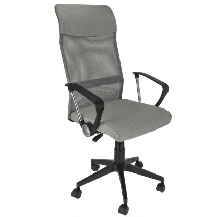 irodai szék zoom szürke kerekekkel