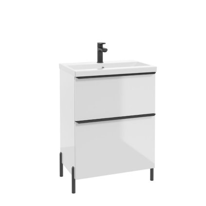 NINO fehér mosdószekrény D60