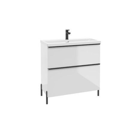 NINO fehér mosdószekrény D80