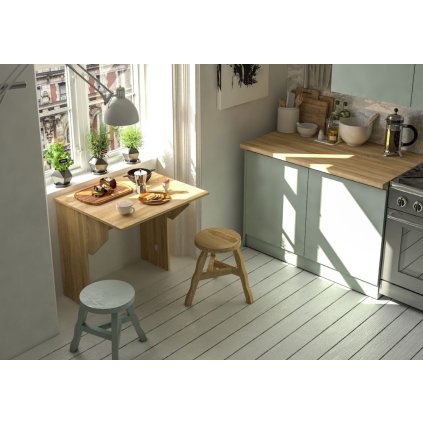 BINGO asztal sonoma tölgy modern