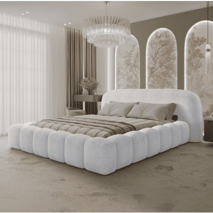 kárpitozott ágy Orlando quelle 01 a hálószobában