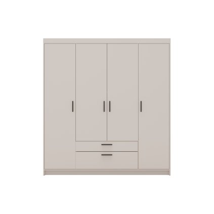 Kombinált-satnikova-gardrób-ellen-4D2S-homok-bükk kivitelben