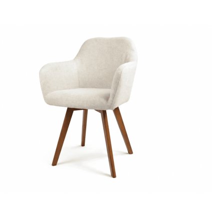 Olivia bézs színű, dizájner étkezőszék