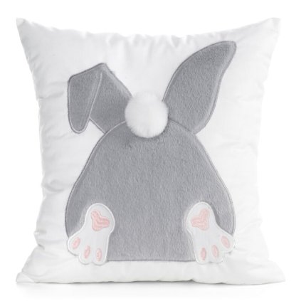 Húsvéti párnahuzat HÚSVÉT 129 | fehér/ezüst 45 x 45 cm 0