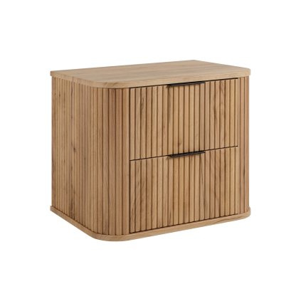 Elegance fésülködőszekrény 60 cm-es, kézműves, arany oldallappal