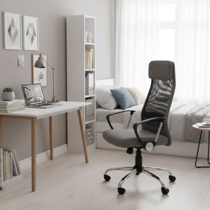 kivételes irodai szék-q-345-szürke