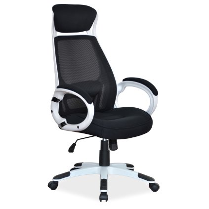 fekete irodai szék Q 409