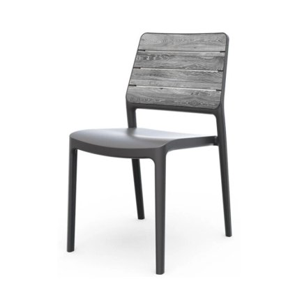 DEPORTO szék walmut grafit kényelmes