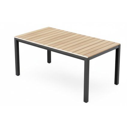 kerti asztal-cora-teak-grafit-160-cm
