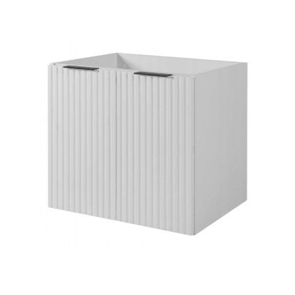 FLOW Fehér 60 2D mosdószekrény | 60 cm