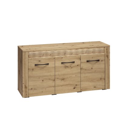 szép lewis 10 komód natúr barna kivitelben