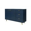 komód sötétkék