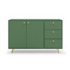komód zöld