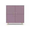 komód Siena 4D lila