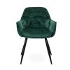 tökéletes étkezőszék-cseresznye-bársonyzöld