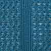 Akrilkék takaró kötött mintával