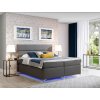 Amadeo boxspring ágy belső LED világítással