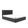 modern kárpitozott ágy lucy 07 trinity15 sötétszürke