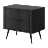LINA éjjeliszekrény fekete